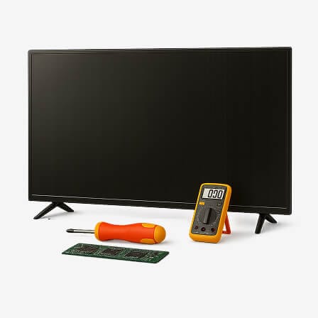 Select a service - TV check-up