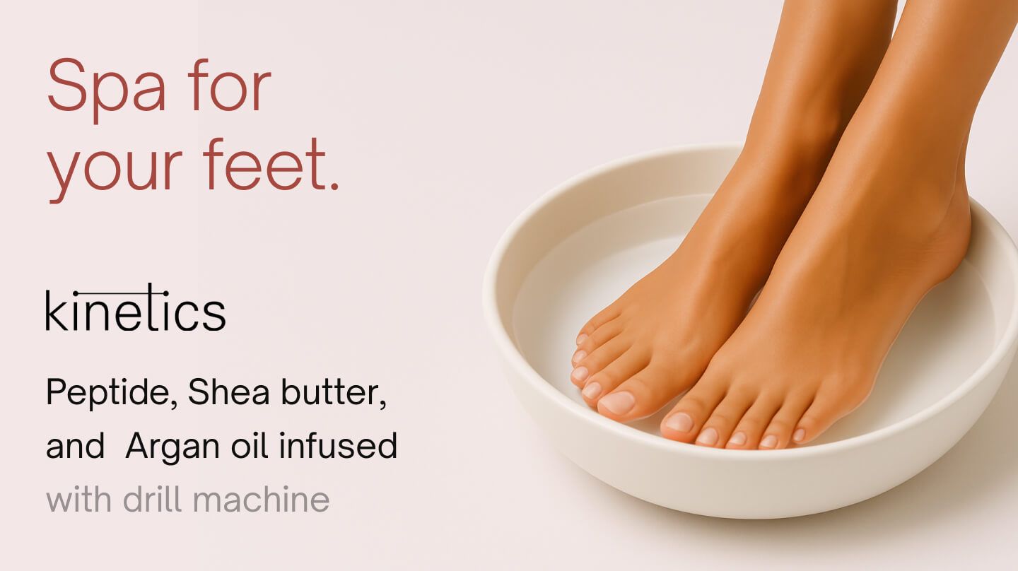 Pedicure - Kinetics spa pedicure