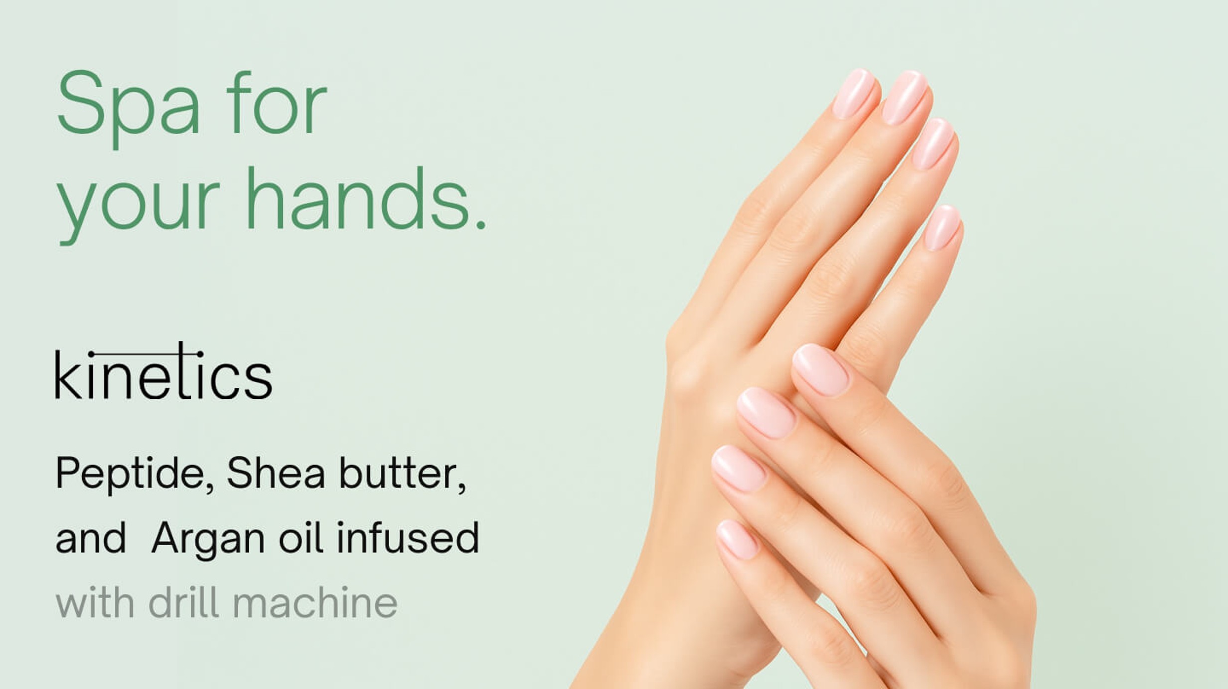 Manicure - Kinetics spa manicure