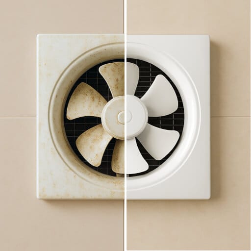 Mini services - Bathroom exhaust fan cleaning (additional)