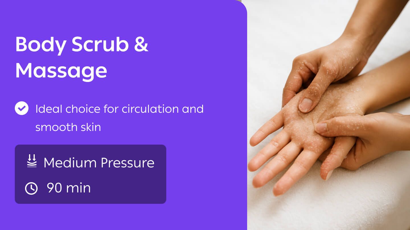 Body scrub massage - Body scrub massage