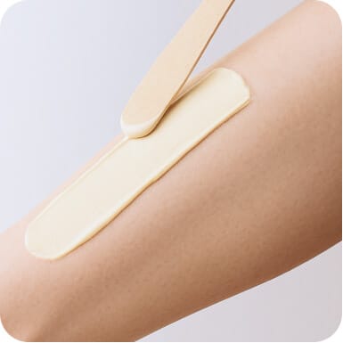 Spatula waxing (Full arms, legs & underarms)