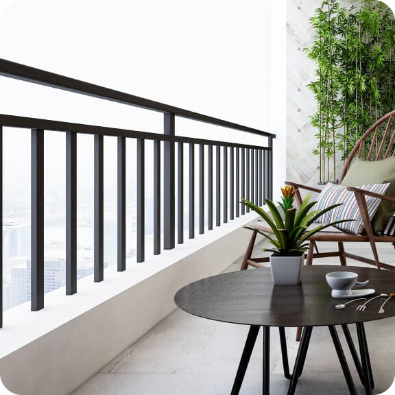 Balcony cleaning