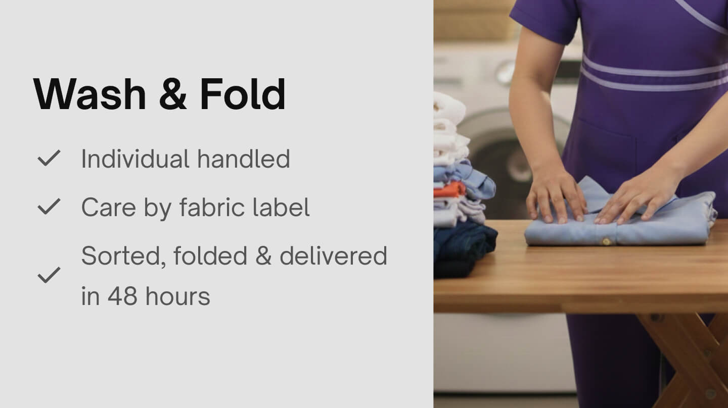Wash & Fold - Wash & Fold (up to 10 items)