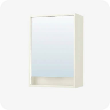 Bath fittings & mirrors - Bathroom mirror cabinet installation
