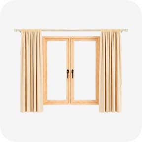 Curtain & window