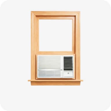 Curtain & window - Window AC frame install/ uninstall