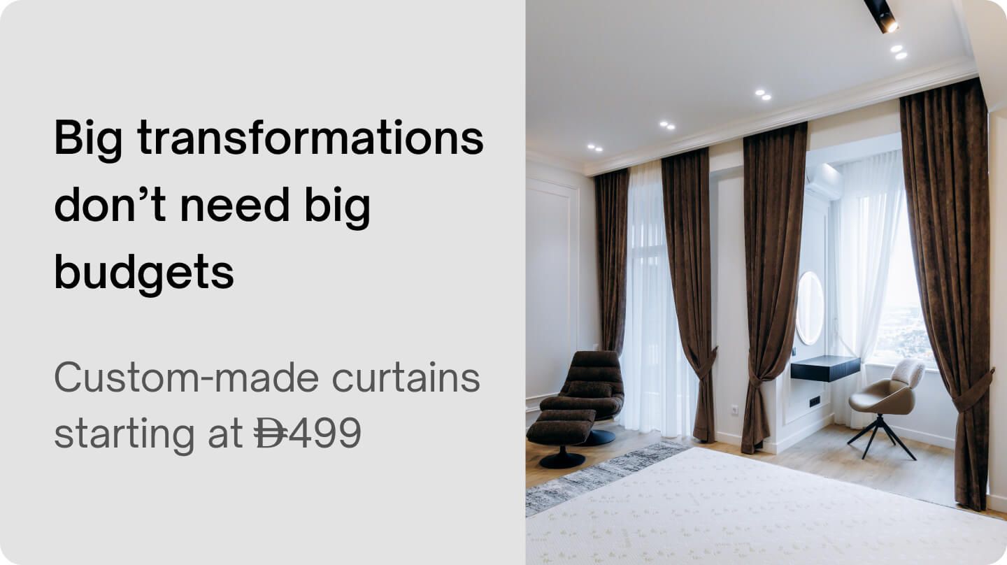 Curtains & Blinds  - Consultation for custom curtains & blinds