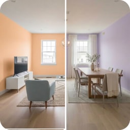 Living & dining room painting - Living & dining room painting