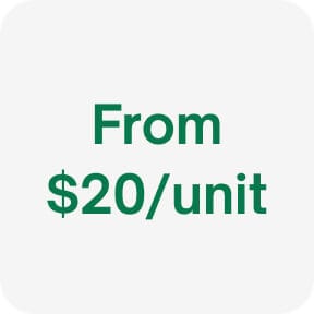 First Trial Offer (from $20/unit)