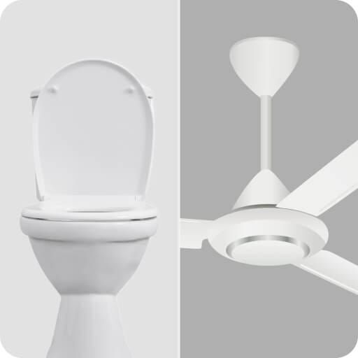 Value deals - Bathroom & ceiling fan cleaning (pack of 2)