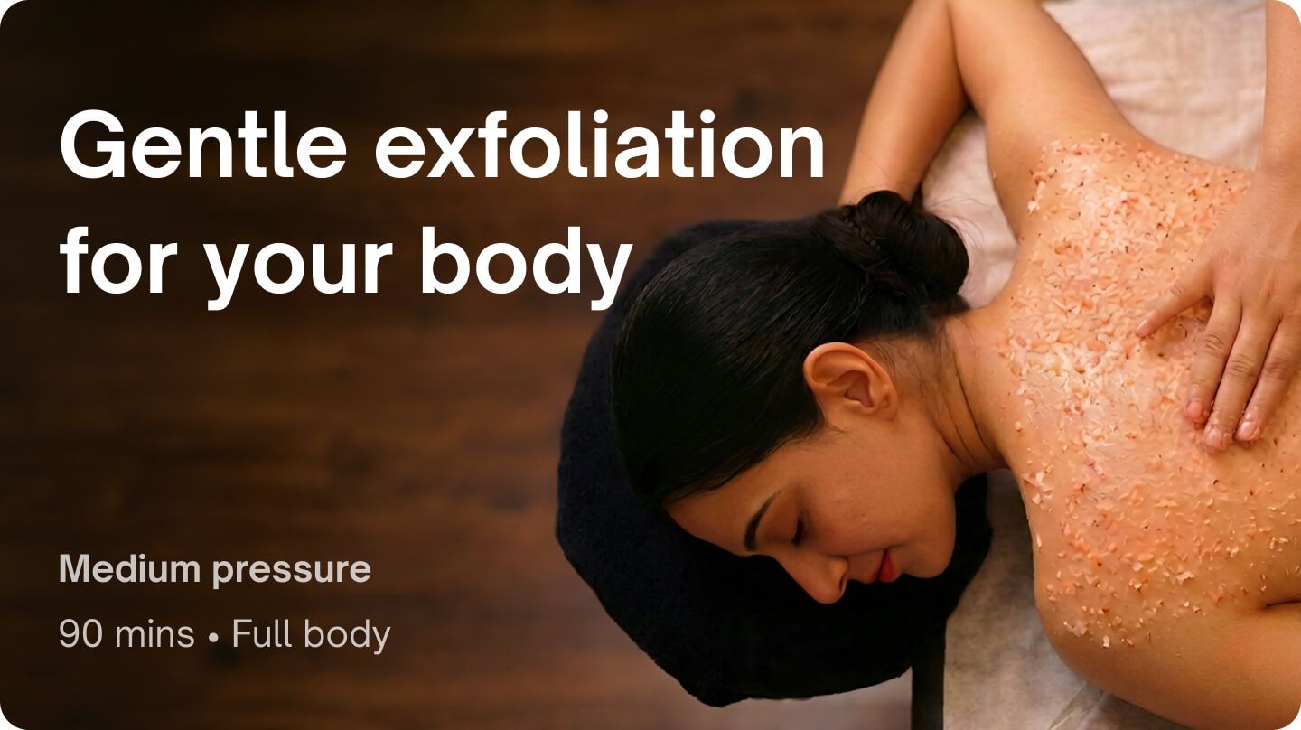 Skin care scrubs - Full body massage & scrub