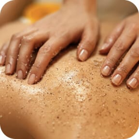 Skin care scrubs