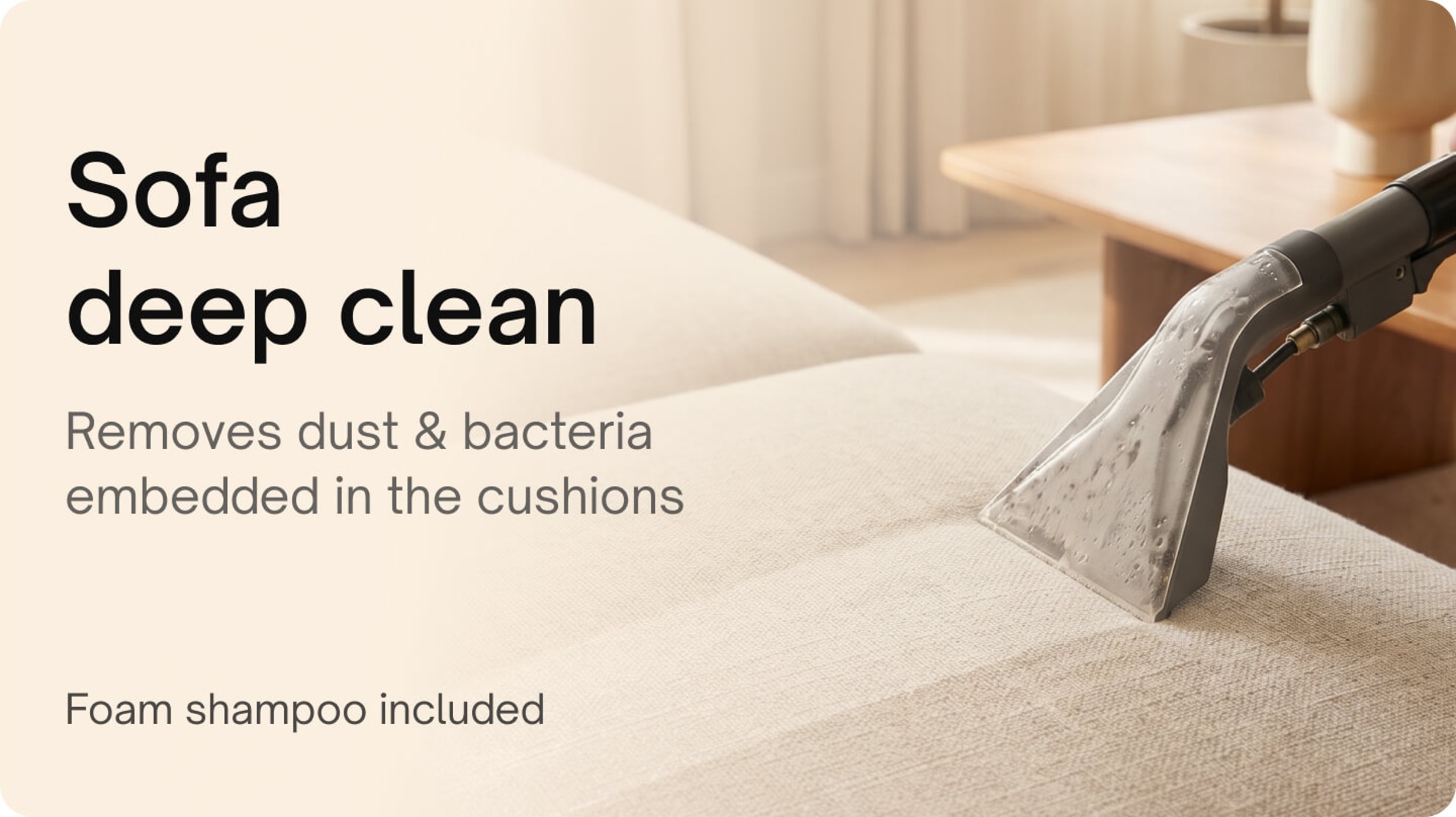 Sofa & Mattress - Sofa Cleaning