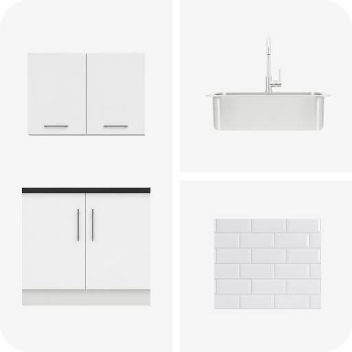 Value packs - Cabinets, tiles & sink cleaning