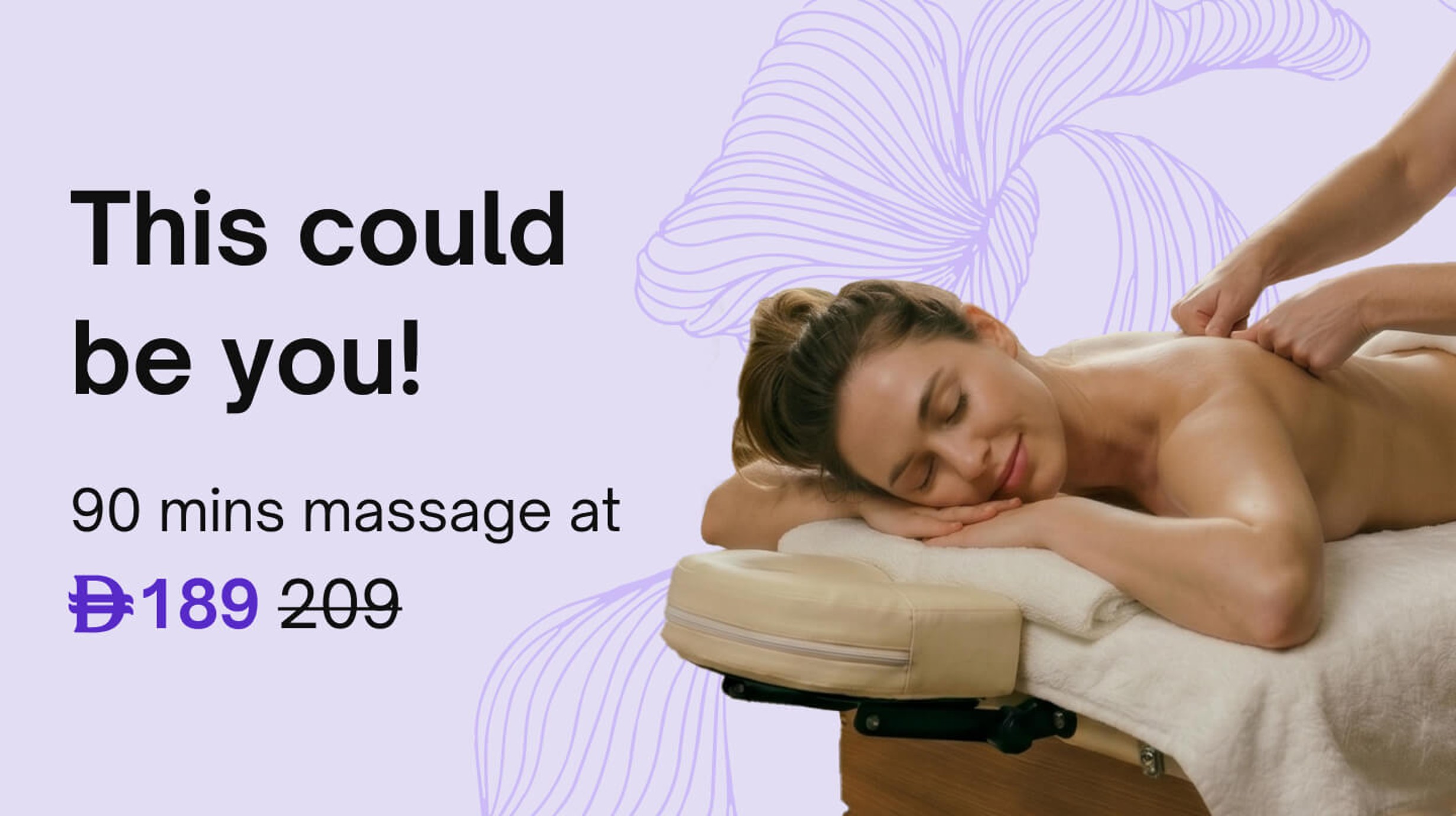 90 mins massage - Swedish massage (90 mins)