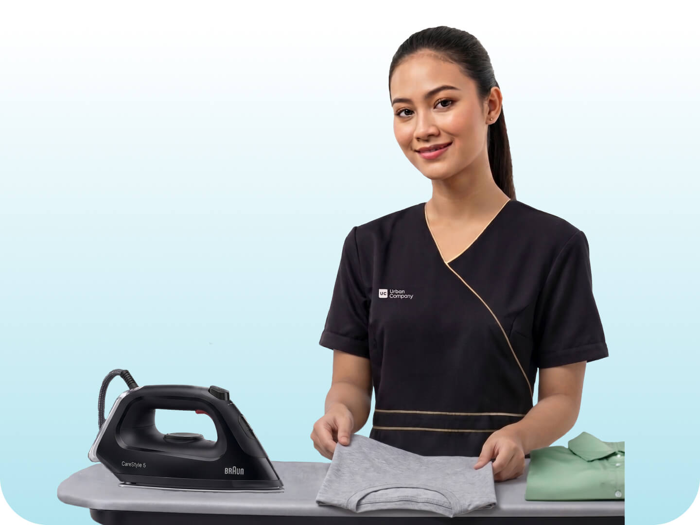 Ironing at-home