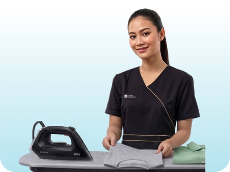 Ironing at-home