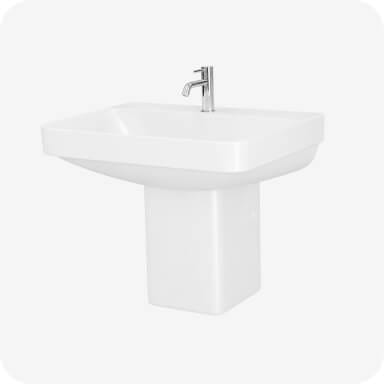 Basin & sink - Wash basin installation