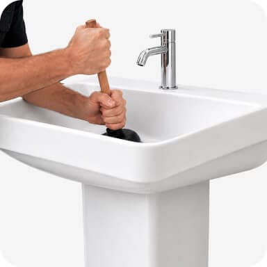 Basin & sink - Wash basin blockage removal