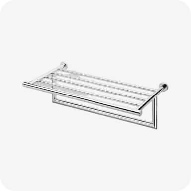 Bath accessories - Towel holder installation