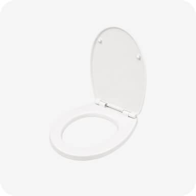 Toilet - Toilet seat cover installation