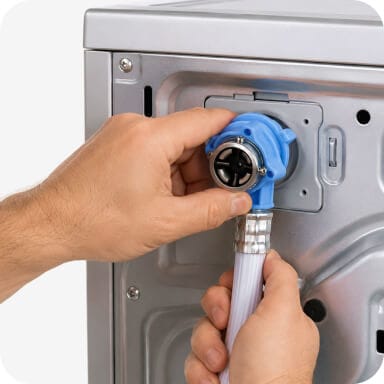 Leakage & connections - Washing machine inlet installation