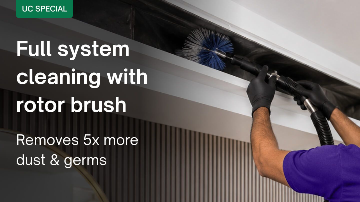  Duct/ Central AC - Full system AC cleaning (Filter + duct + coil)