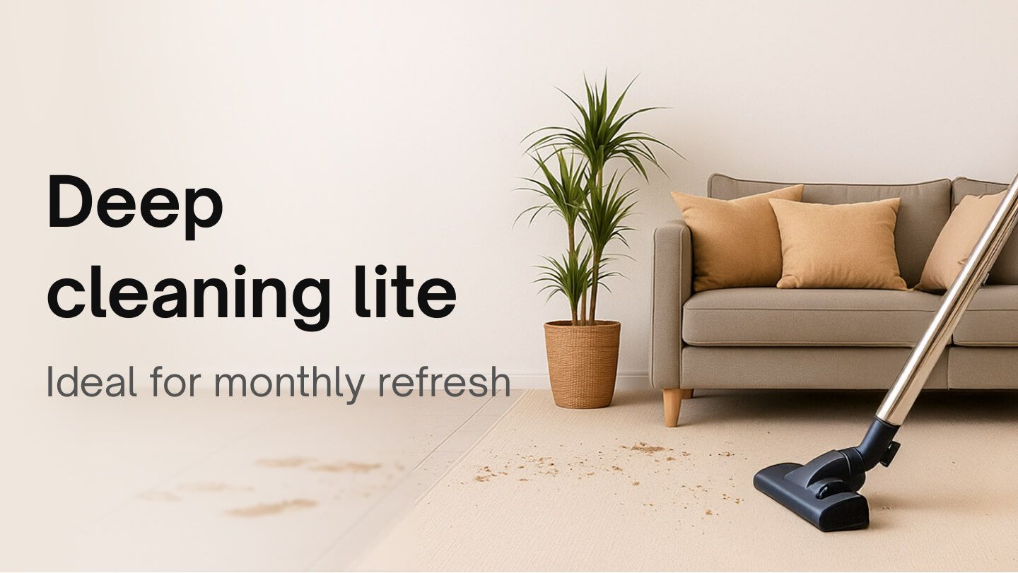 Furnished Apartment - Apartment deep cleaning lite 