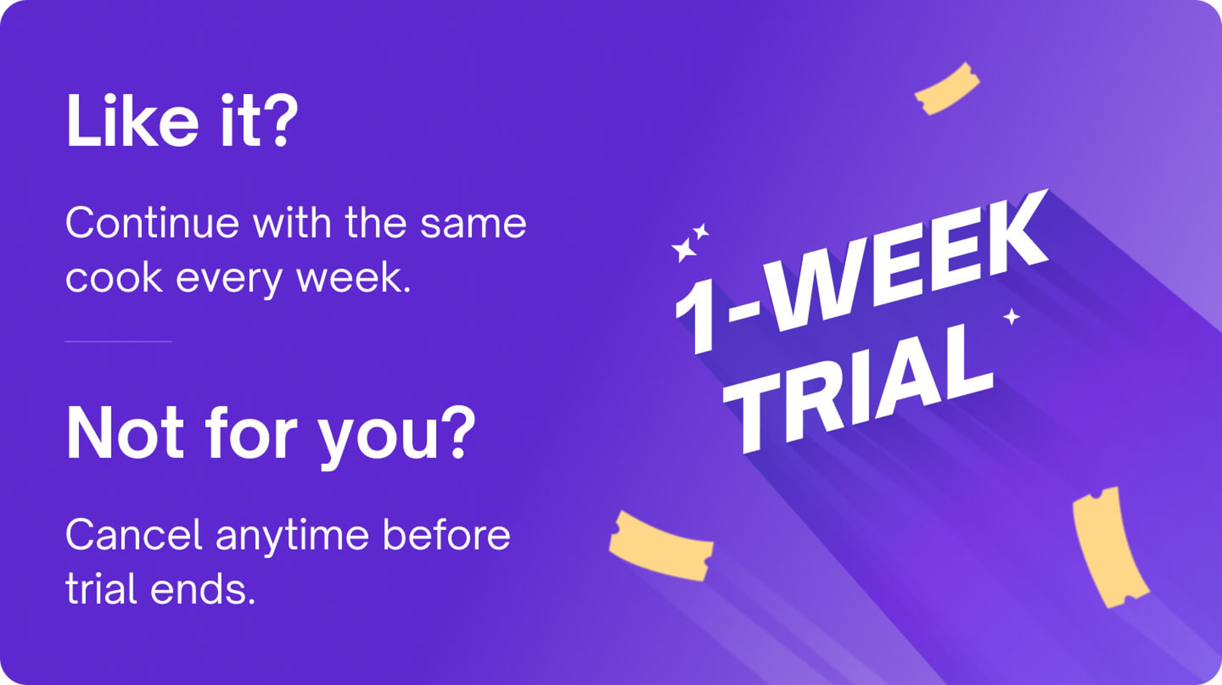 Trial - 1-week trial