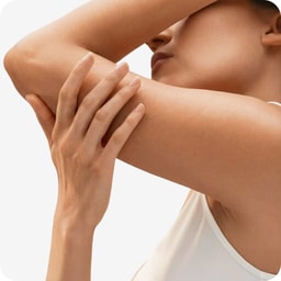 Waxing & threading - Full arms incl. underarms