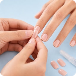 Pedicure & manicure - Press on nail (application only)