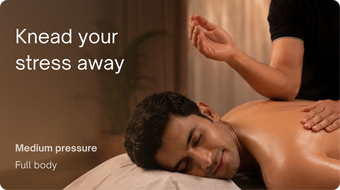Stress relief - Sublime Swedish massage