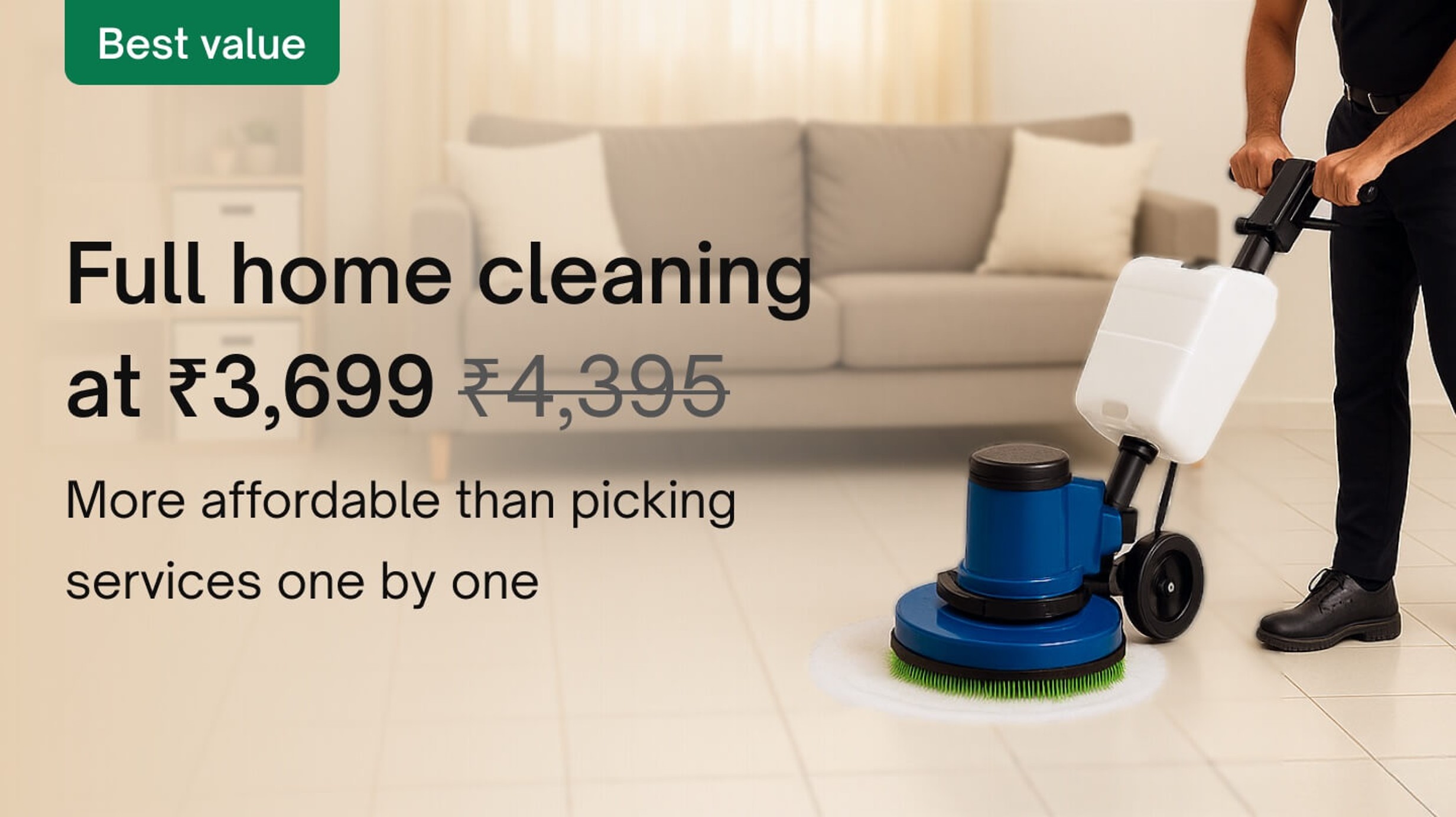 Full apartment - Furnished apartment - Home deep cleaning
