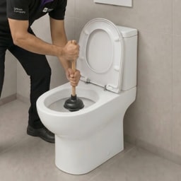 Toilet - Pot blockage