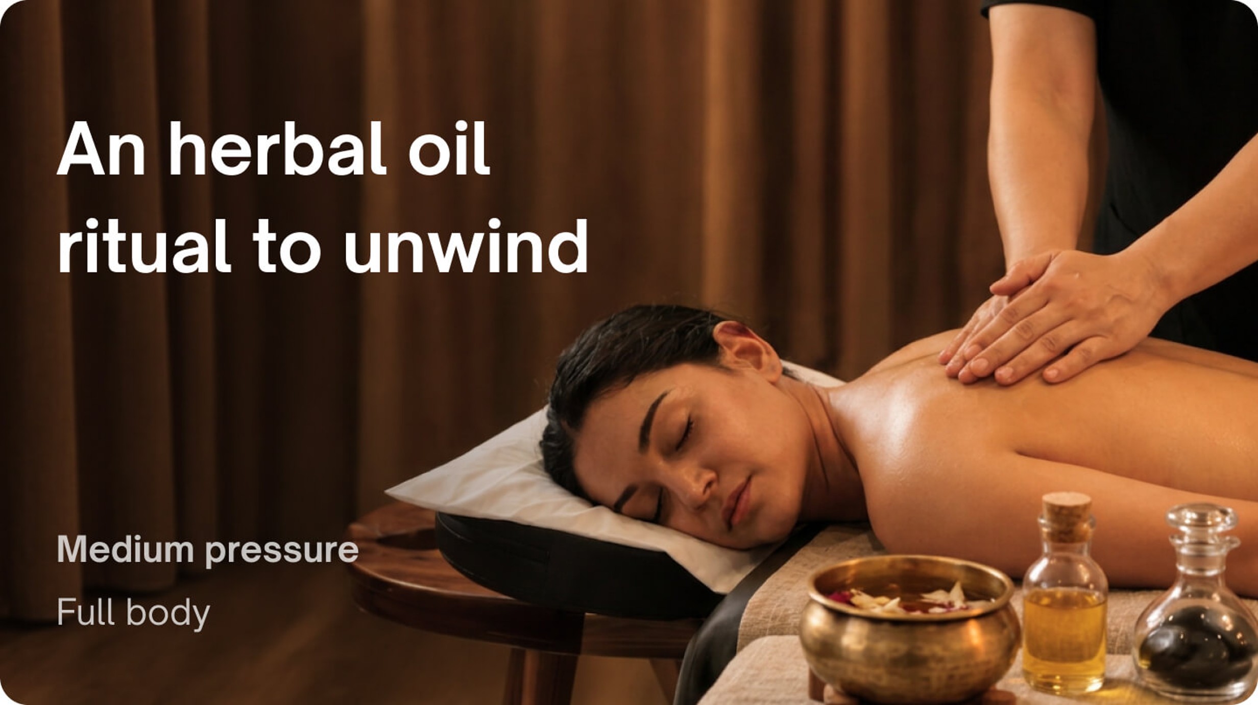 Ayurveda - Abhyangam full body stress relief massage