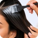 Mehendi, hair color application