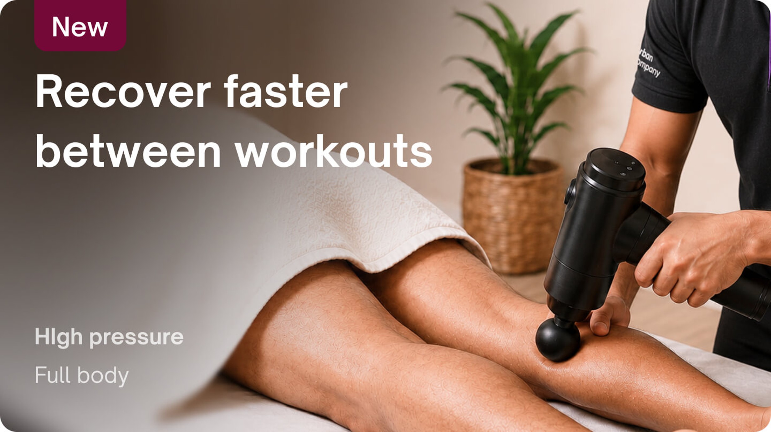 Post workout & recovery - Runner's endurance recovery massage
