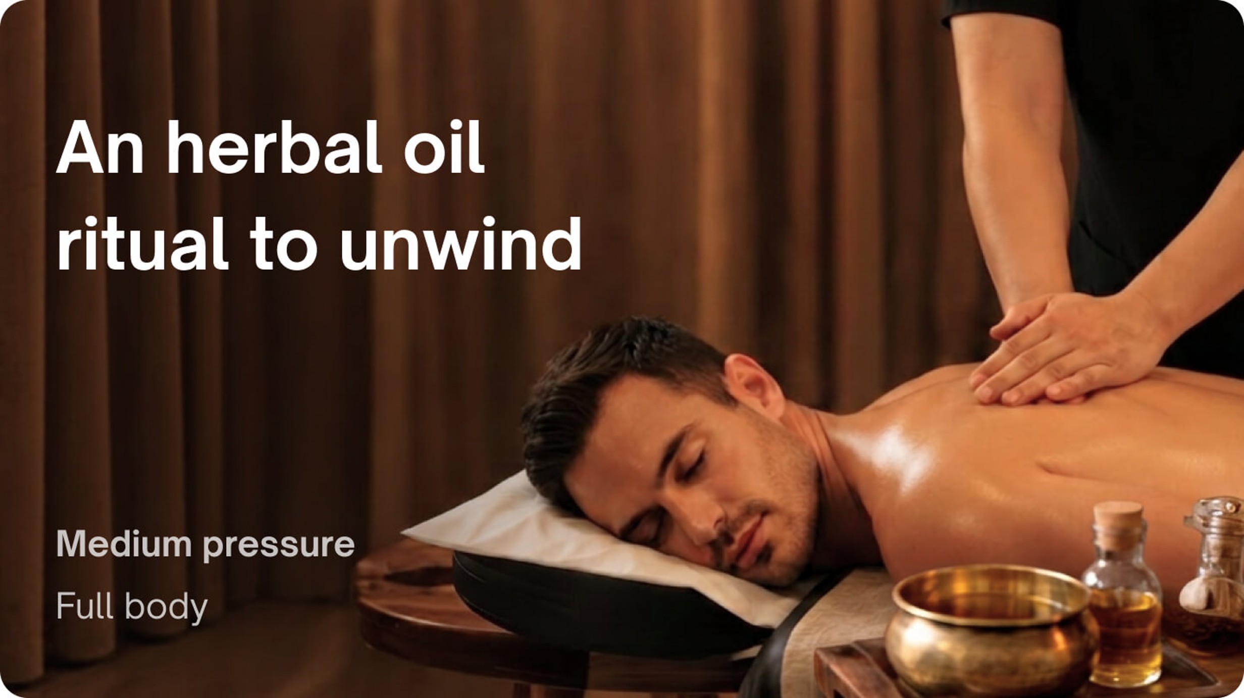 Ayurveda - Abhyangam full body stress relief massage