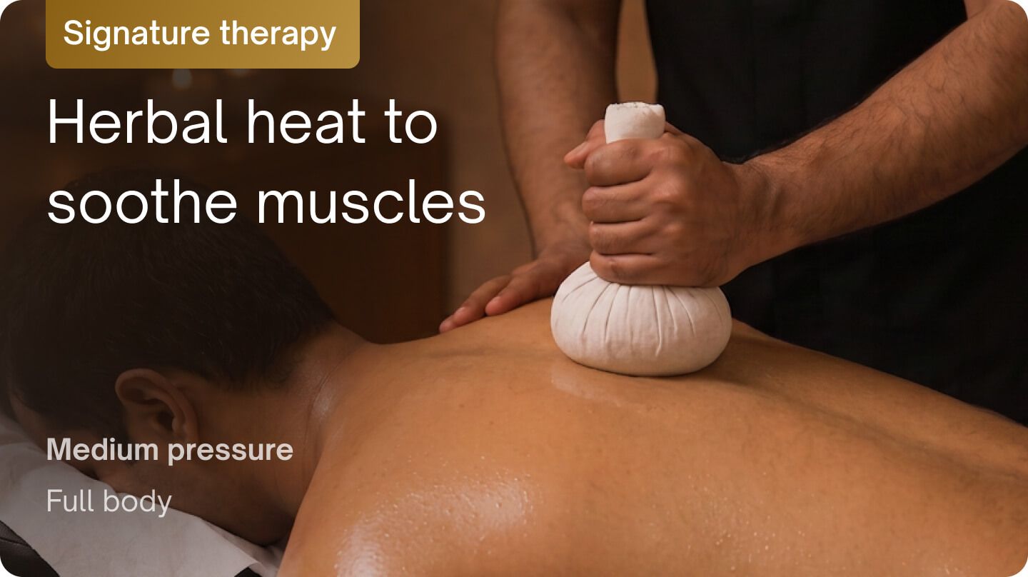Pain relief - Herbal Potli massage