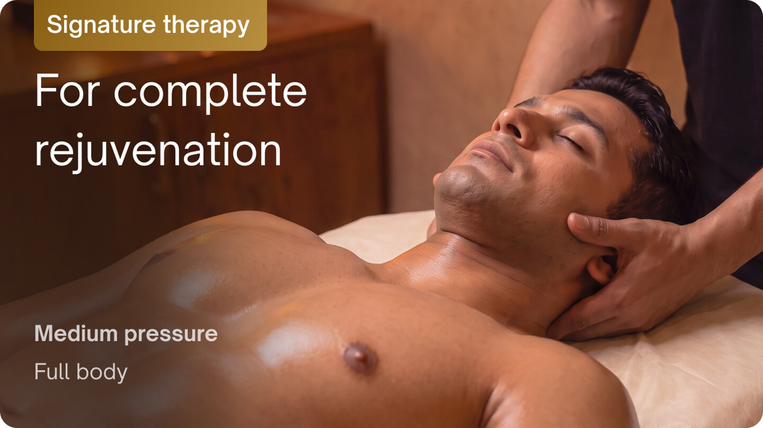 Signature therapies - Wellness retreat therapy