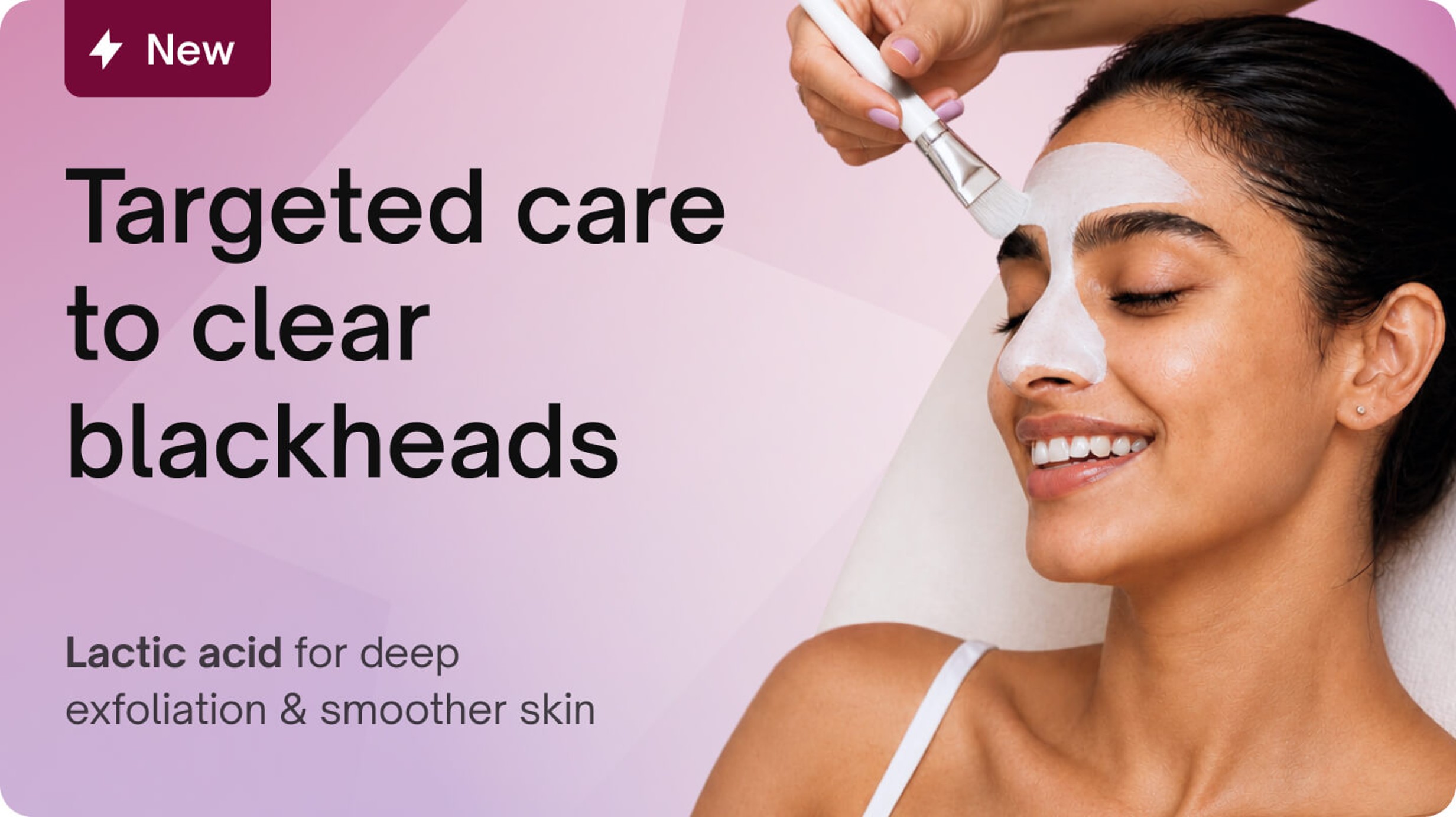 Cleanup, Bleach, Detan - T-zone blackhead cleanup