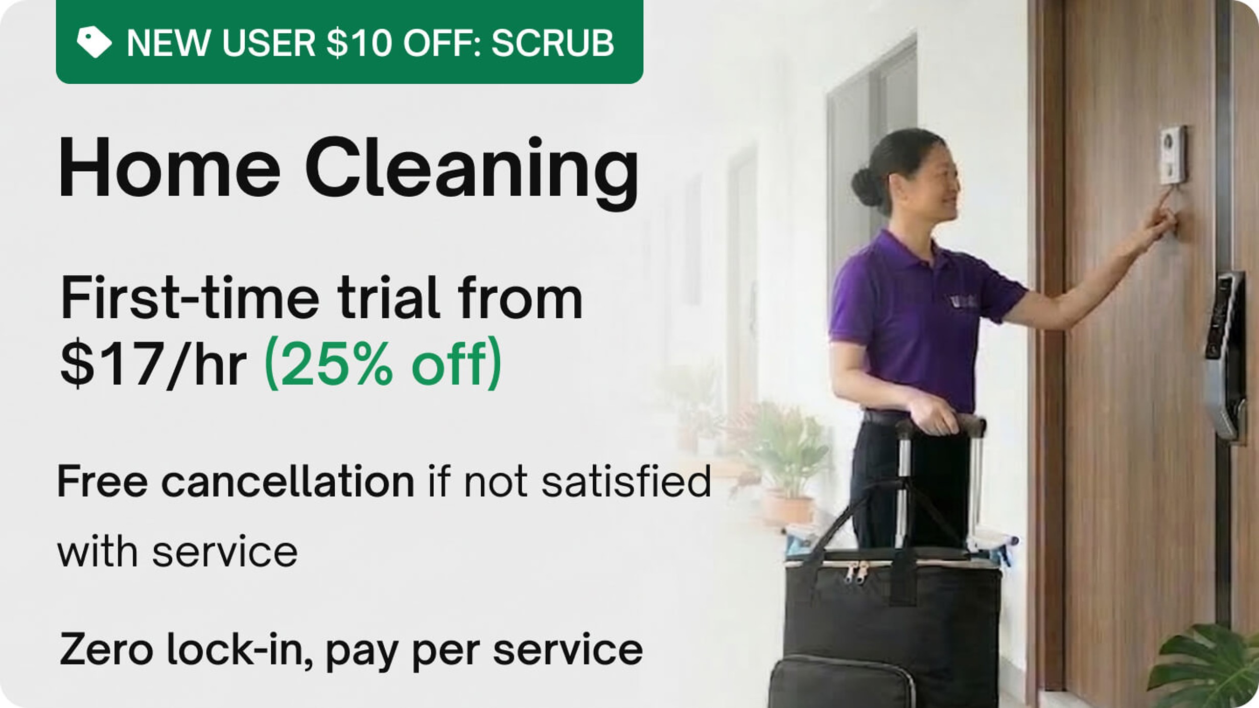 Book by Hour - Home Cleaning