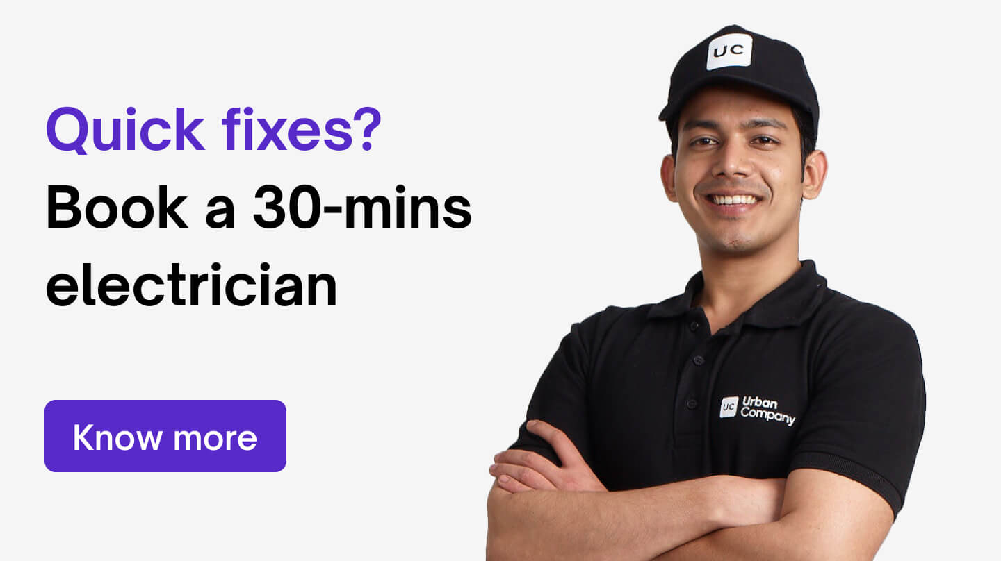 Book for 30 mins - Electrician for 30 mins