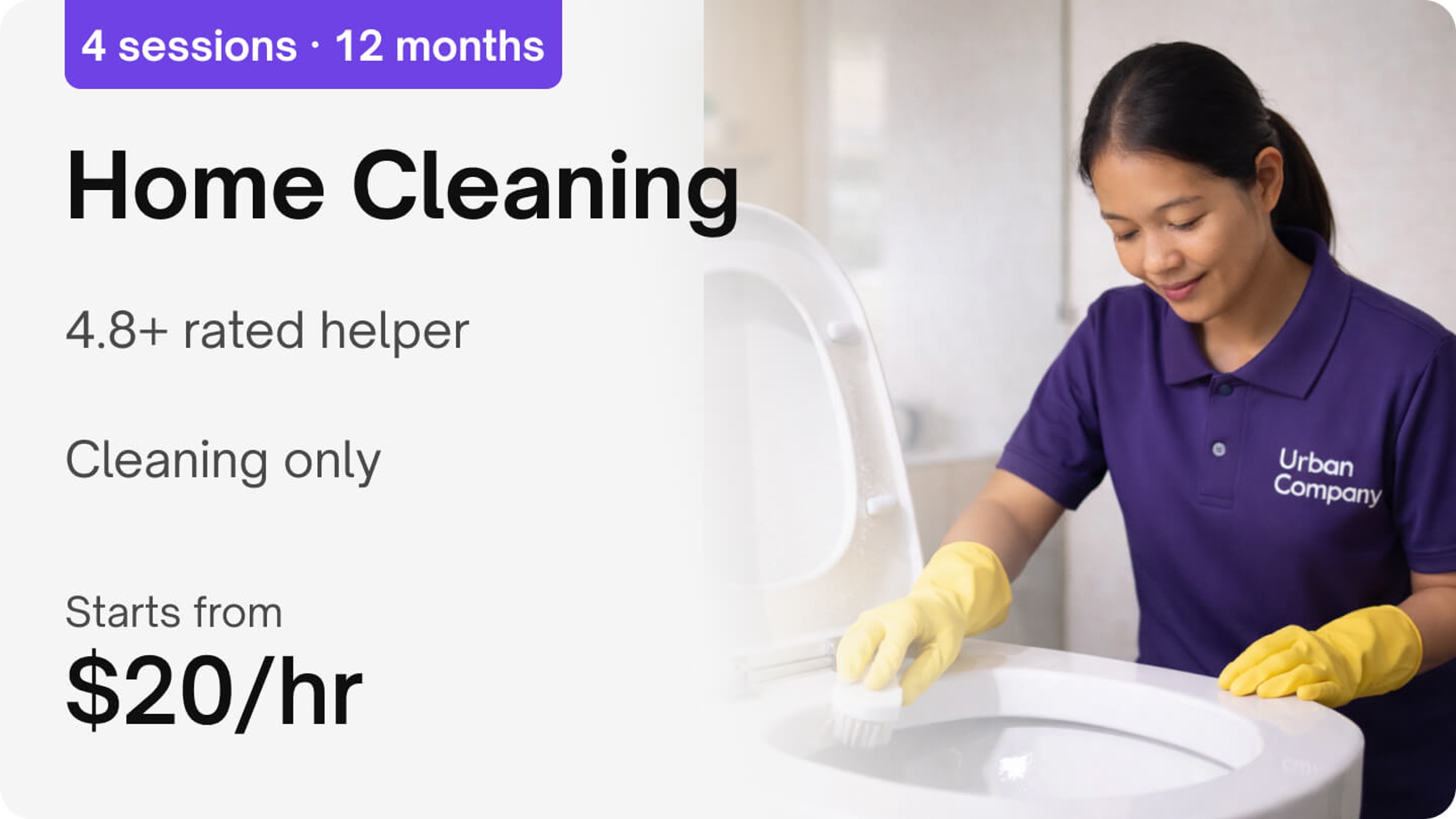 Multi-session pack - Home Cleaning