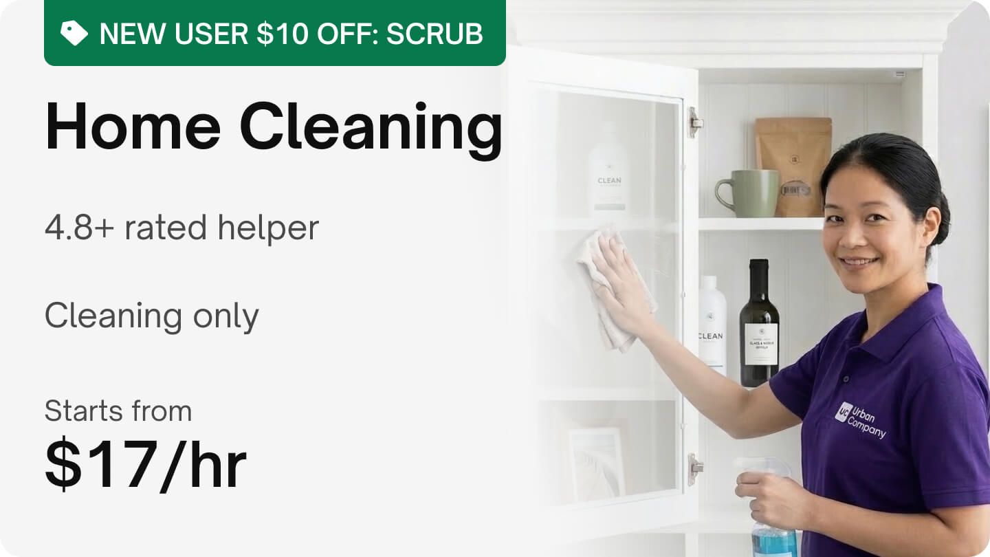 Book by Hour - Home Cleaning