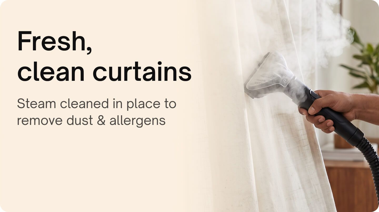 Curtain cleaning - #groot Curtain refresh??::source=customer-pre-request-service&&& groot#