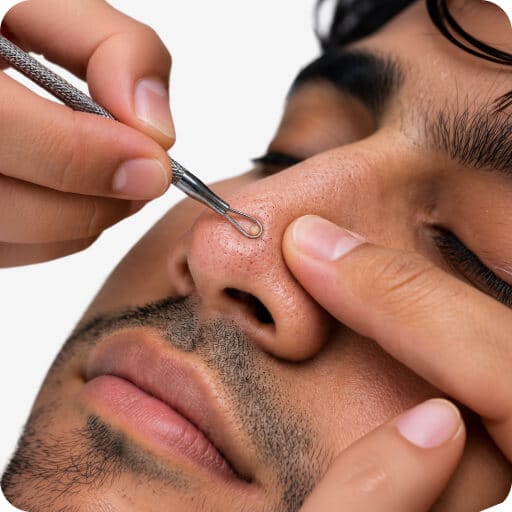 Facial & cleanup - Blackheads removal