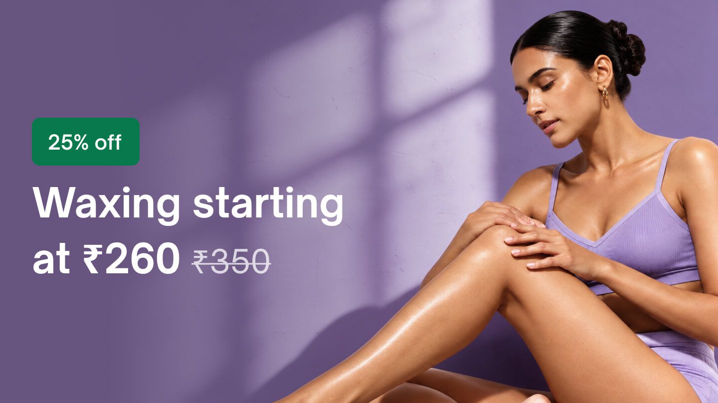 Waxing & threading - Full arms & underarms waxing