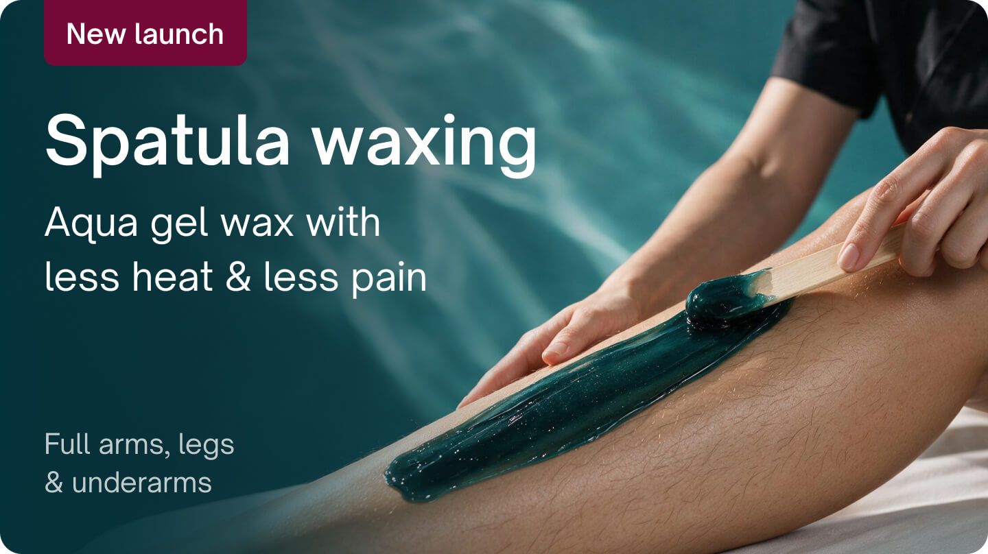 Waxing & threading - Spatula waxing (Full arms, legs & underarms)